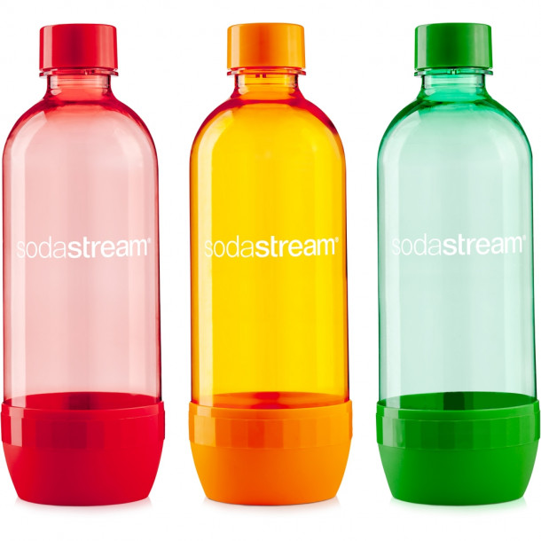 SodaStream láhev TriPack 1l ORANGE/RED/GREEN