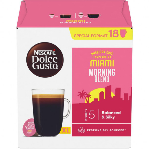 Nescafé Dolce Gusto® Grande Miami 18 ks