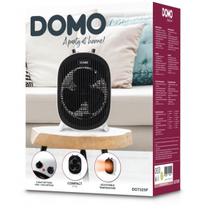 DOMO DO7325F teplovzdušný ventilátor